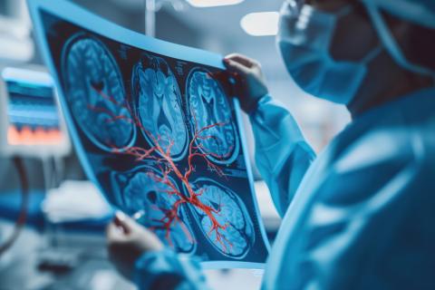 Cette accumulation de protéines dans les vaisseaux sanguins cérébraux génère un risque accru de démence à 5 ans (Visuel Adobe Stock 915110411) Cette accumulation de protéines dans les vaisseaux sanguins cérébraux génère un risque accru de démence à 5 ans (Visuel Adobe Stock 915110411)