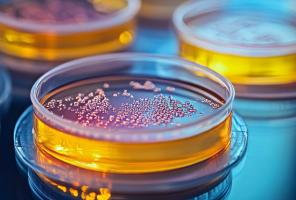 C'est la découverte de microbes intestinaux qui libèrent des acides biliaires anticancéreux permettant de bloquer les signaux hormonaux du cancer (Visuel Adobe Stock 1115430229)