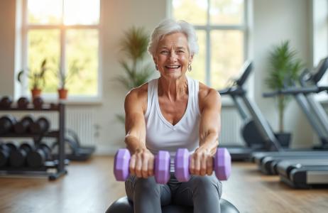 L'exercice supervisé améliore les résultats après une fracture de la hanche chez les femmes âgées (Visuel Adobe Stock 1395866413)