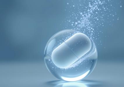 Le test compte les particules formées lors de la dissolution d'un comprimé dans un récipient rempli d'eau et aboutit à une « empreinte digitale de désintégration » (Visuel Adobe Stock 1841683698)