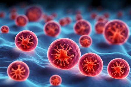 Certaines cellules immunitaires à fort potentiel inflammatoire ne sont pas complètement éradiquées après le traitement. (Visuel Adobe Stock 665109770)