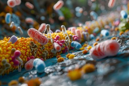 Les bactéries intestinales pourraient influencer l'équilibre entre l'alimentation des tumeurs, et donc leur croissance, et le renforcement du système immunitaire et donc sa réponse antitumorale (Visuel Adobe Stock 789674052)